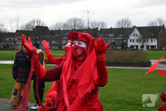 Demonstratie voor behoud van het Sterrebos