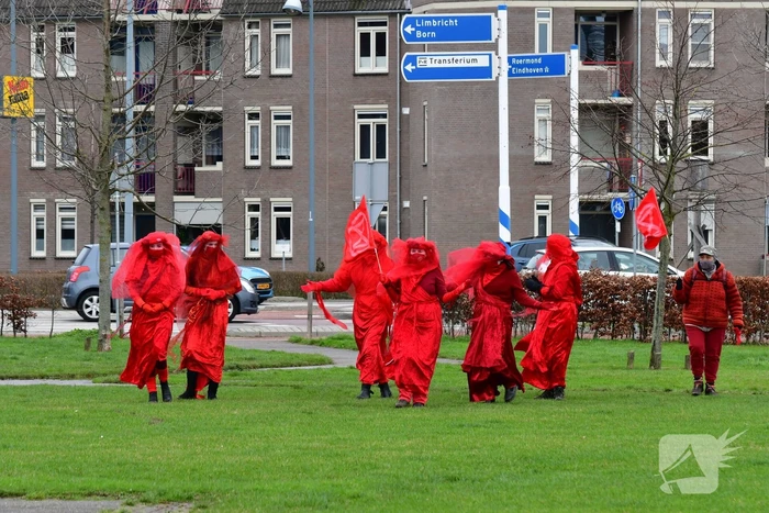 Demonstratie voor behoud van het Sterrebos