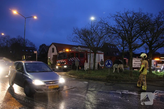 Kilometers lang oliespoor zorgt voor gevaarlijke situatie