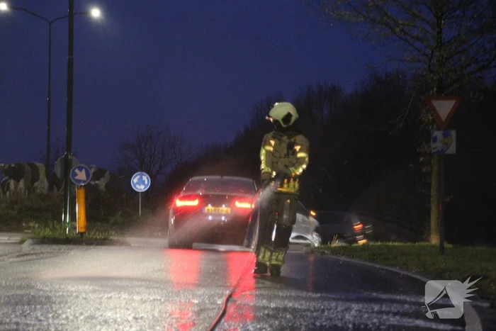 Kilometers lang oliespoor zorgt voor gevaarlijke situatie