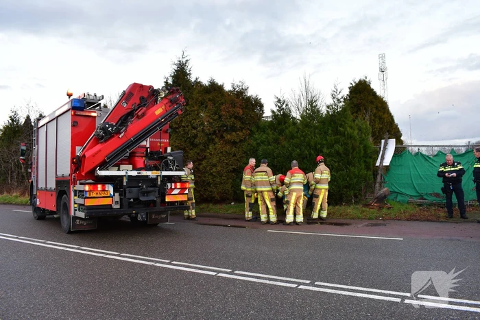 Persoon gewond na ongeval