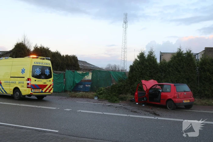 Persoon gewond na ongeval