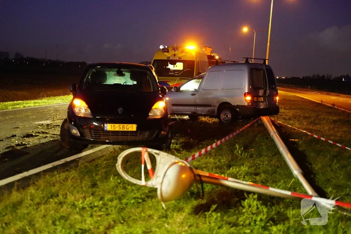 Veel schade na ongeval