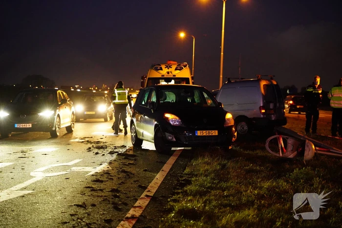 Veel schade na ongeval