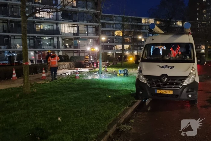 Bijna 300 huishoudens zonder water door zesde lekkage in korte tijd
