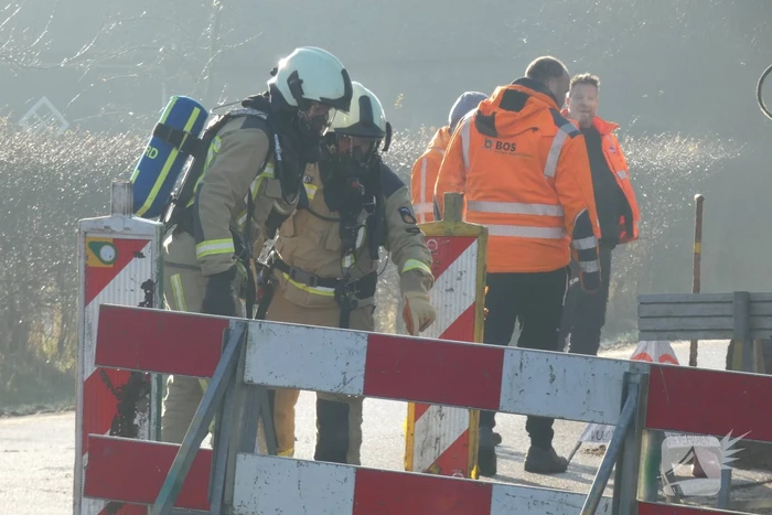 Gaslekkage geraakt tijden graafwerkzaamheden