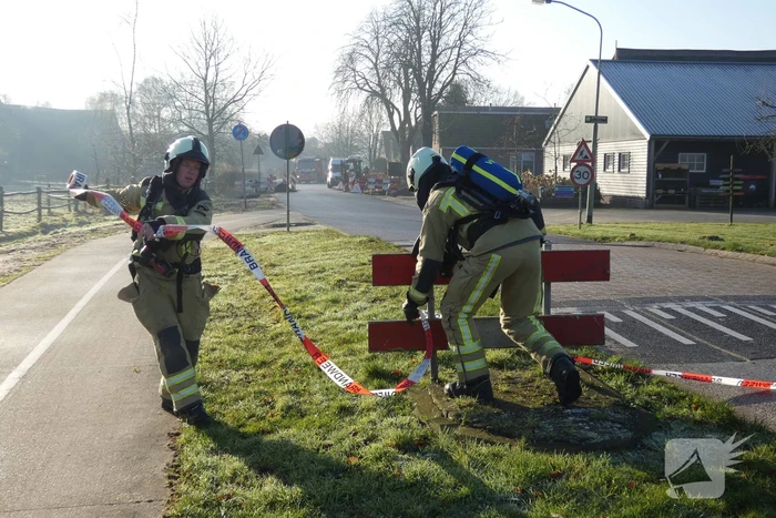 Gaslekkage geraakt tijden graafwerkzaamheden