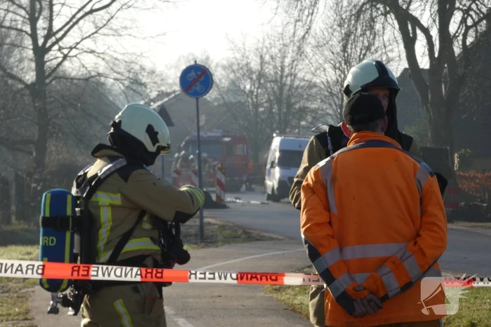 Gaslekkage geraakt tijden graafwerkzaamheden
