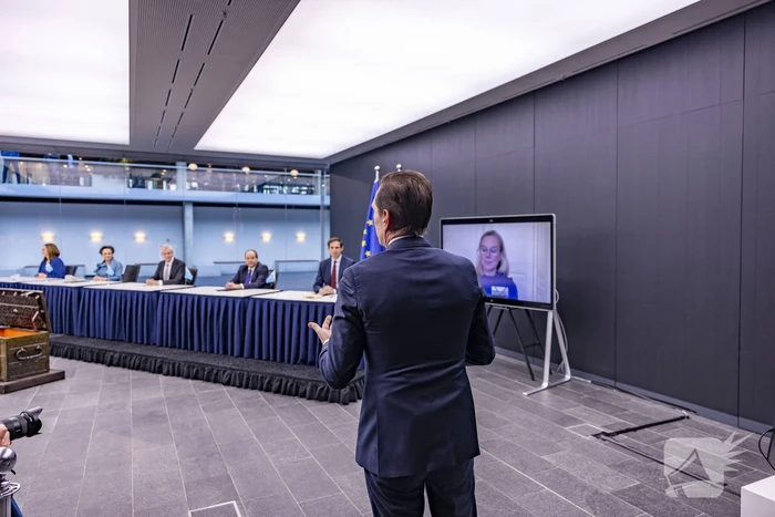 Ceremoniële overdracht ministerie van Financiën