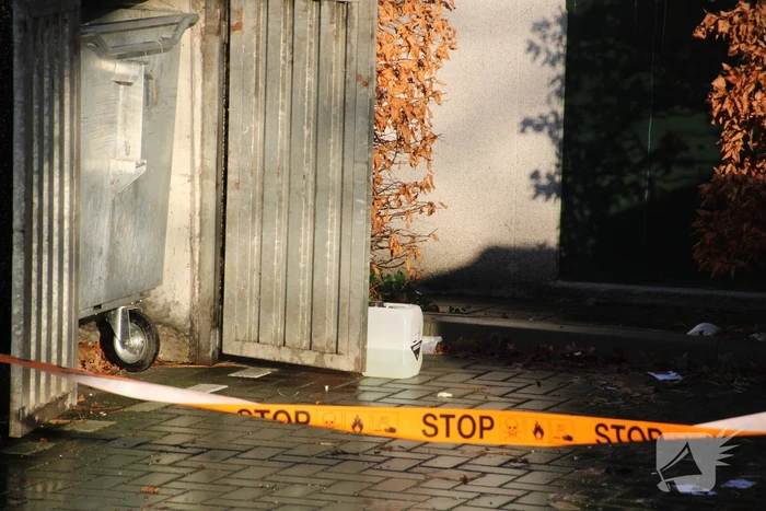 Jerrycan met onbekende vloeistof aangetroffen