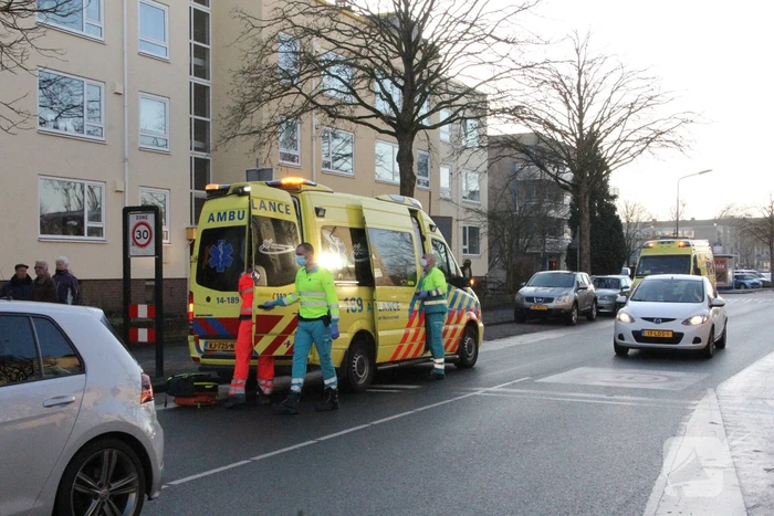 Traumahelikopter trekt veel bekijks