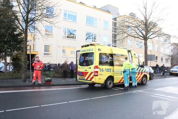 Traumahelikopter trekt veel bekijks