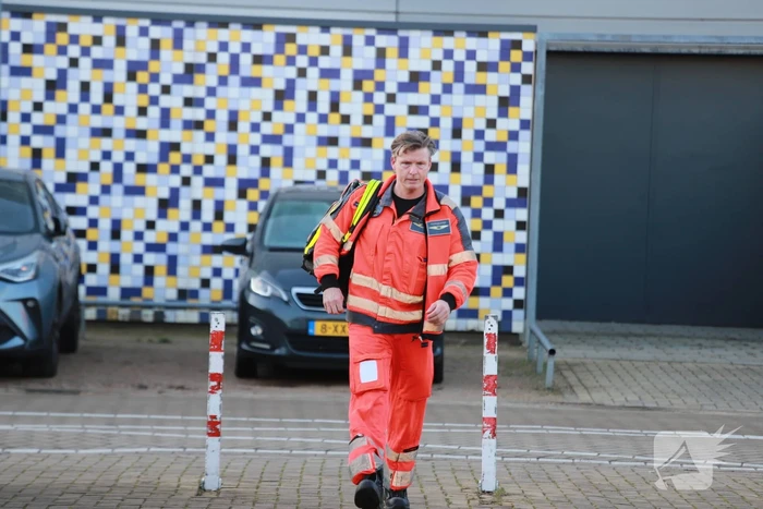 Traumahelikopter trekt veel bekijks
