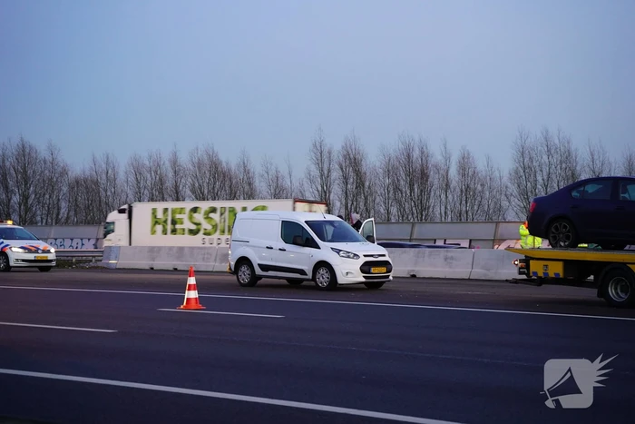 Schade bij kop-staart botsing