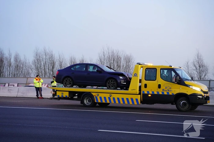 Schade bij kop-staart botsing