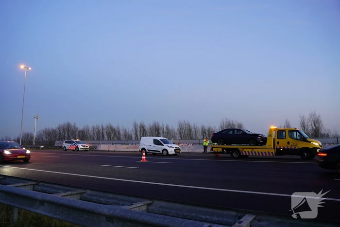 Schade bij kop-staart botsing