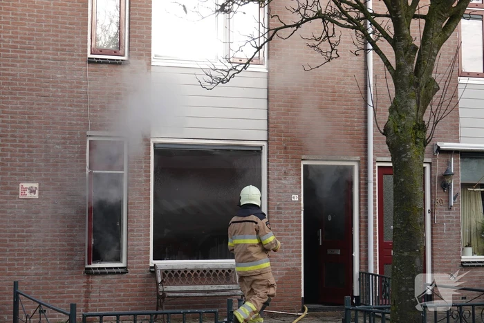 Schade door brand in woning