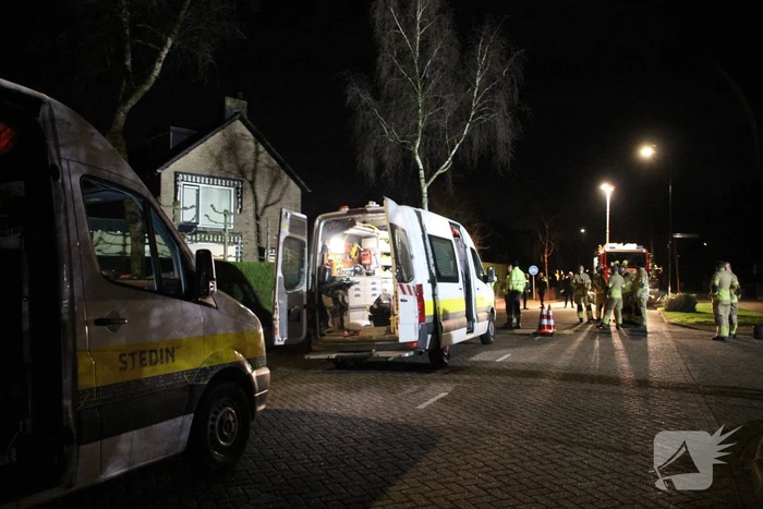 Brandweer ingezet voor hevige gaslekkage