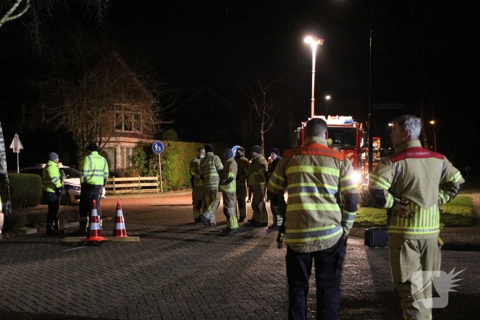 Brandweer ingezet voor hevige gaslekkage