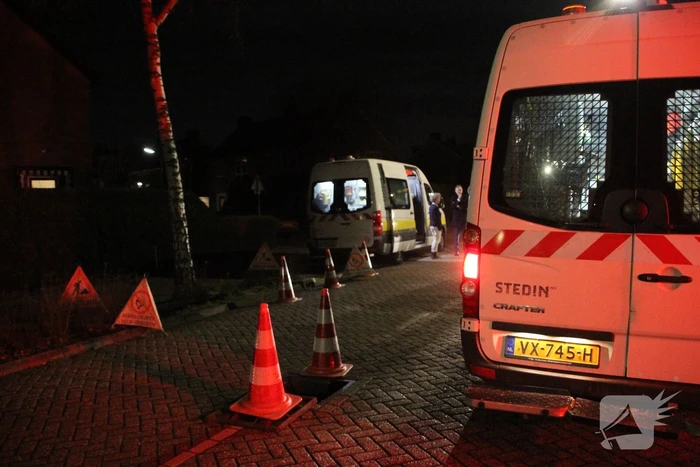 Brandweer ingezet voor hevige gaslekkage