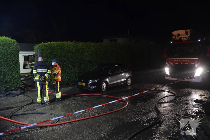 Brand aan boord van woonboot
