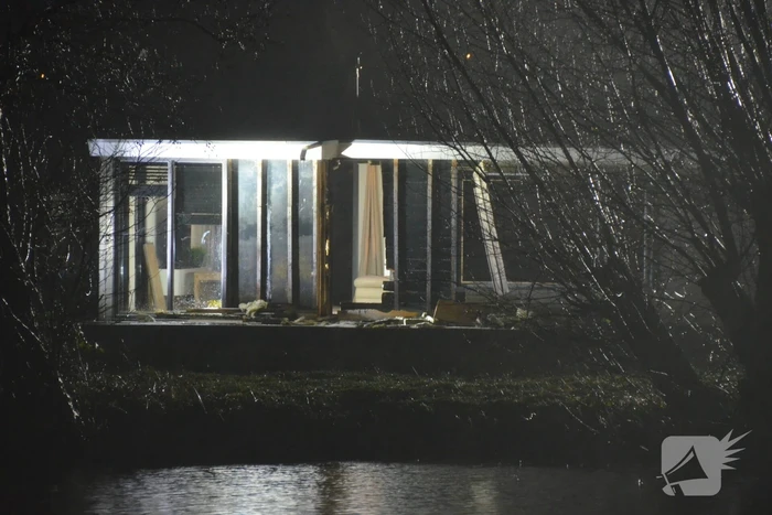 Brand aan boord van woonboot