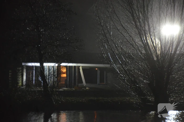 Brand aan boord van woonboot