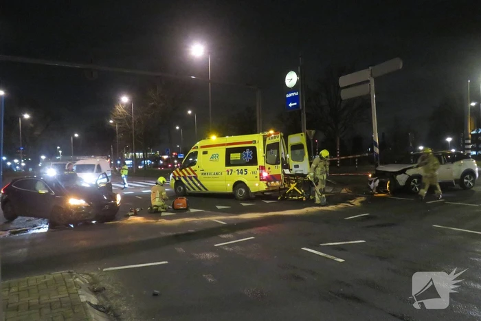Persoon gewond na ongeval