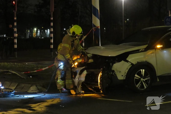 Persoon gewond na ongeval