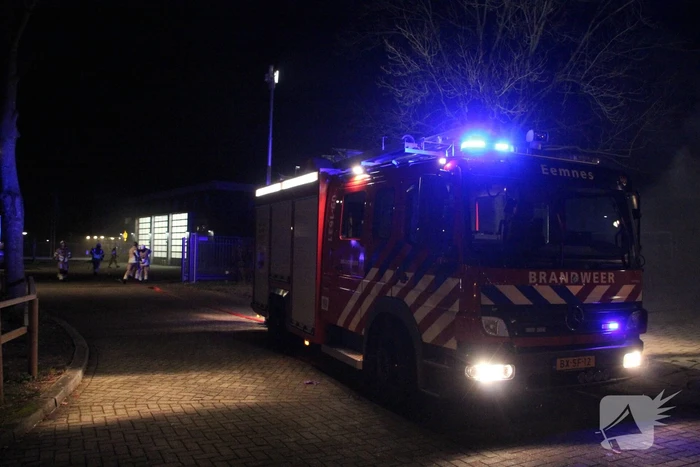 Veel rook en vuur bij jongerencentrum