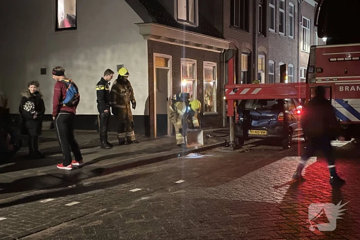 Brand in schoorsteen van woning snel geblust