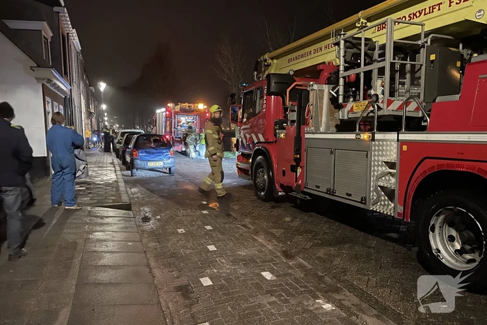 Brand in schoorsteen van woning snel geblust