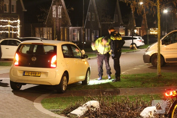 Voetganger gewond door botsing met personenauto
