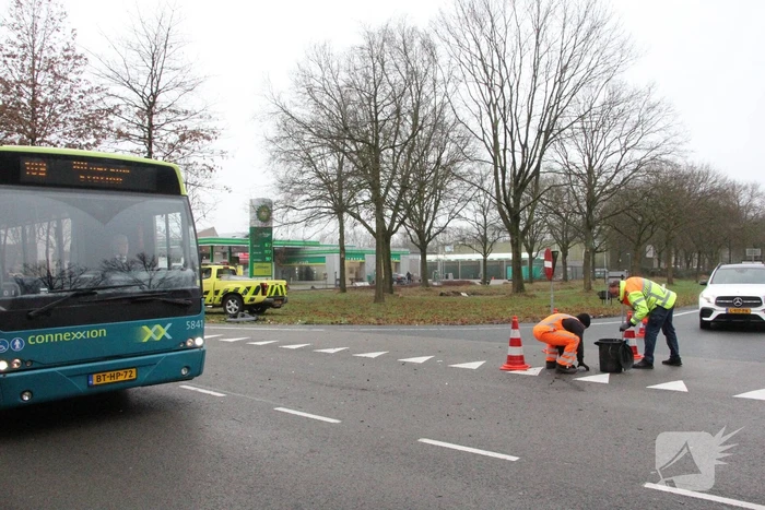 Range Rover flink beschadigd bij aanrijding