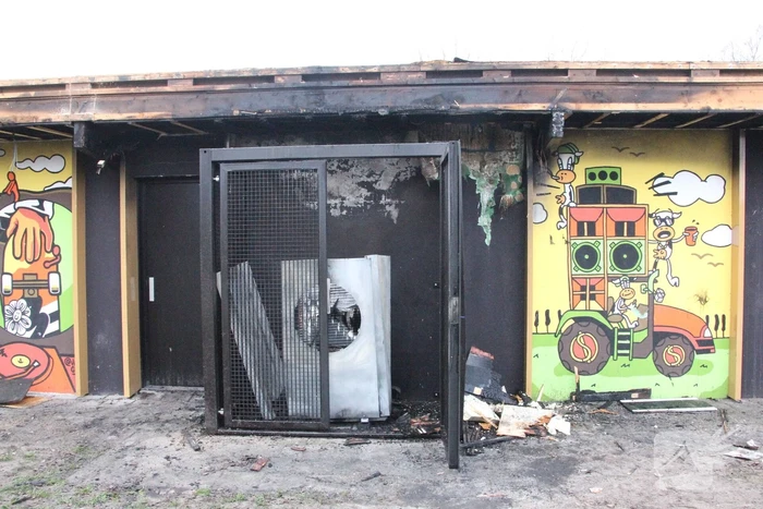 Forensische opsporing na brand jongerencentrum