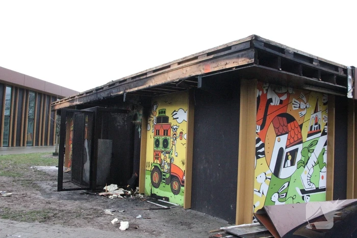 Forensische opsporing na brand jongerencentrum