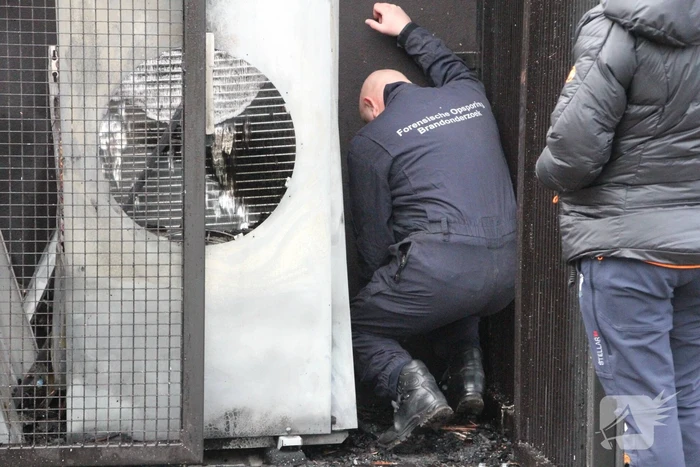 Forensische opsporing na brand jongerencentrum