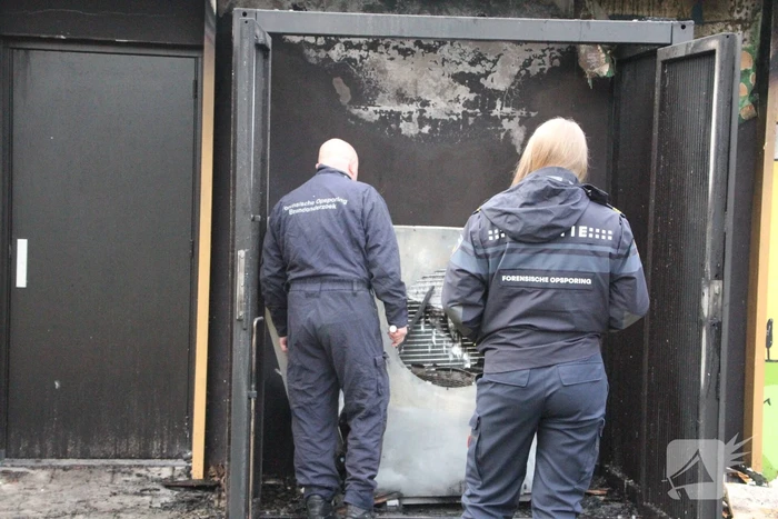 Forensische opsporing na brand jongerencentrum