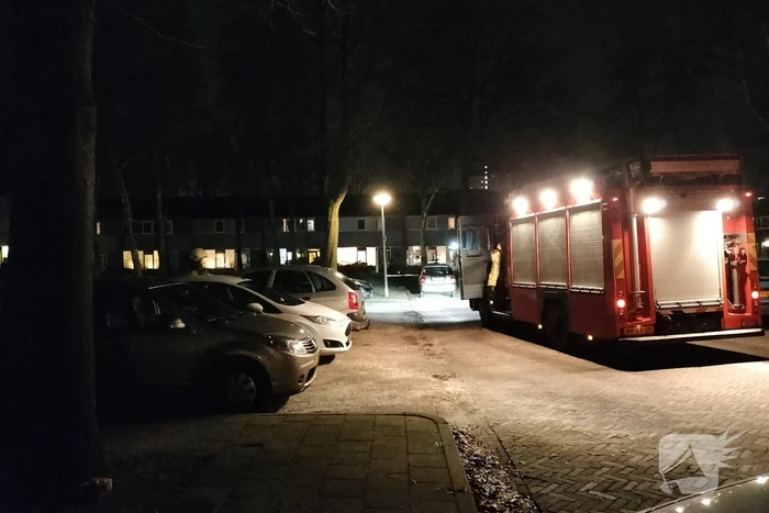 Brand in meterkast van woning