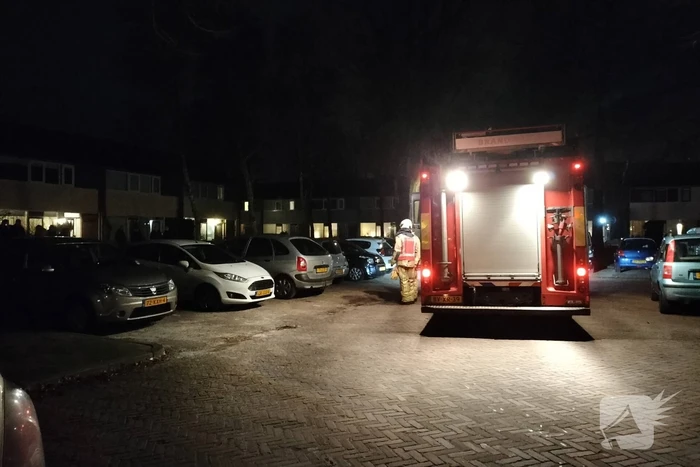 Brand in meterkast van woning