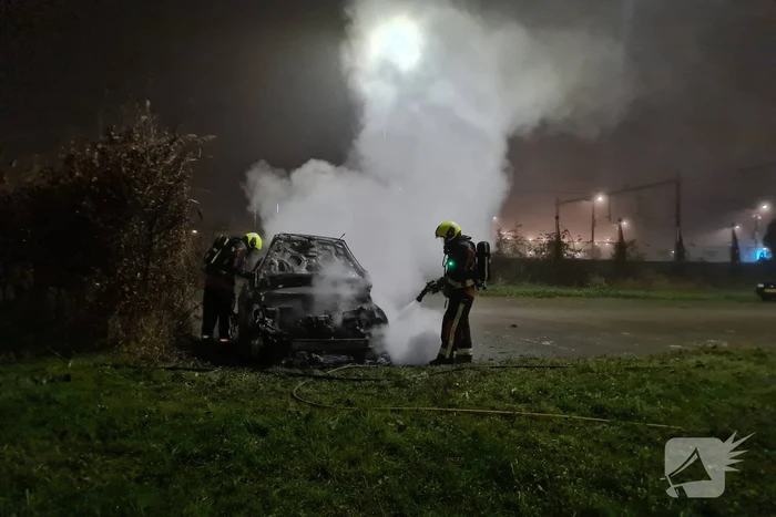 Flinke rookontwikkeling door brand in personauto