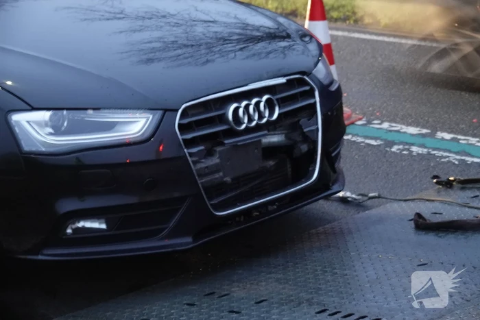 Vier auto's betrokken bij kettingbotsing