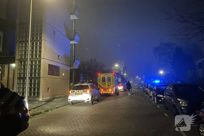 Persoon gewond bij brand in woning