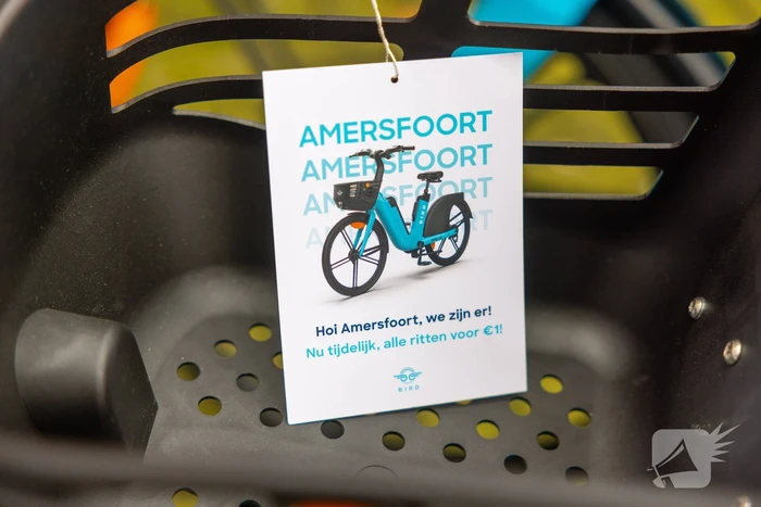 Go Sharing e-bikes klaar voor gebruik