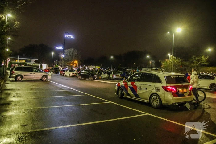 Grote drukte bij car meeting