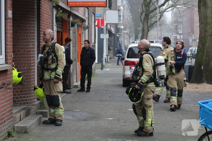Metingen verricht na mogelijke brand