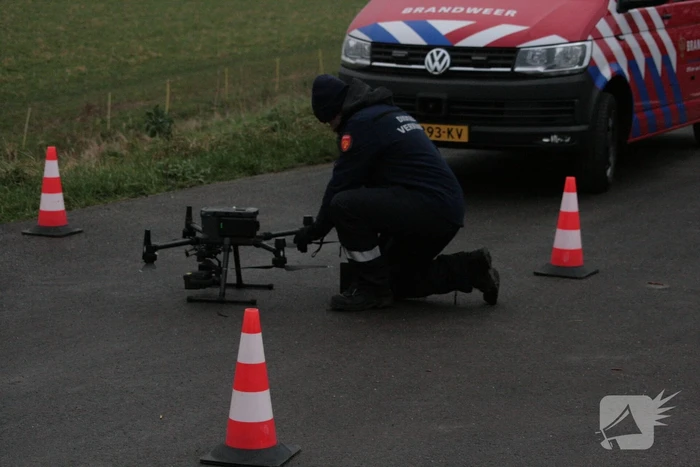 Droneteam zoekt naar vermiste vrouw