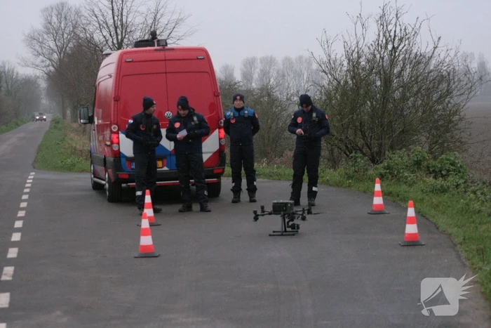 Droneteam zoekt naar vermiste vrouw