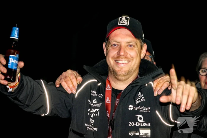 Jeffrey Otten thuis onthaald na Dakar rally
