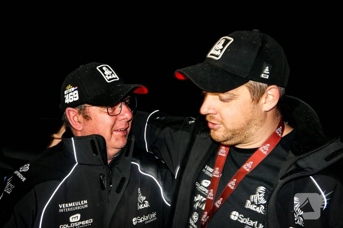 Jeffrey Otten thuis onthaald na Dakar rally
